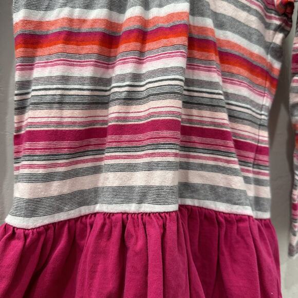 Tea Collection Pink Stripe Hooded Bubble Dress - Picture 3 of 8